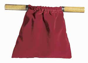 Offering Bag - Deep Red - Natural