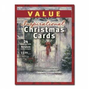 Value Assorted Christmas Cards - Pack of 24