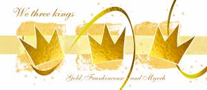 Golden Crowns Card - Pack of 5