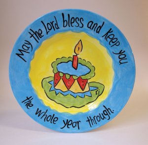 May The Lord Bless And Keep You Dinner Plate