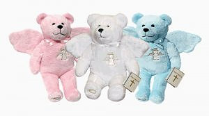 Guardian Angel Holy Bear Pink