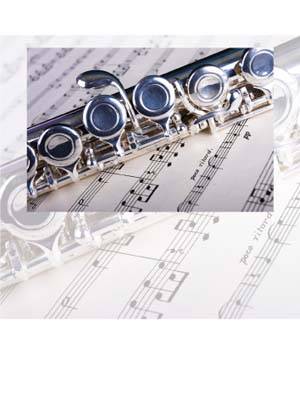 Flute Card - Single