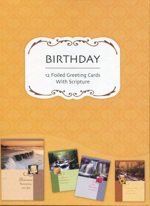 Life's Landscapes Assorted Birthday Cards - Pack of 12