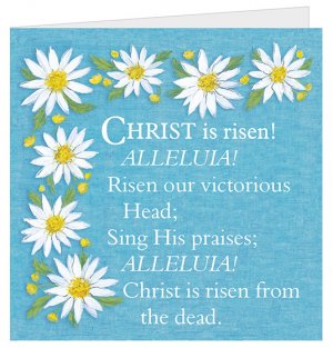 Christ is Risen Easter Cards - Pack of 4