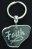 Faith Crystal Key Ring