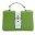 Jet Set Leather Melon Green Bible Cover, Large