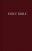 NRSV Pew Bible: Dark Red, Hardback