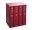 NRSV Giant Print Bible: Burgundy, Imitation Leather, 4 Volumes in slipcase 