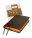 NLT Pitt Minion Reference Bible: Brown Moroccan Leather