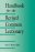 Handbook For The Revised Common Lectionary