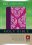 NLT Compact Bible: Fuchsia Floral, LeatherLike 