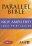 NKJV Amplified, Large Print Parallel Bible: Burgundy, Bonded Leather