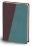 Message Compact Bible, Teal Brown, Python Leather Like