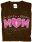 Christian Mom T Shirt: Brown, Large