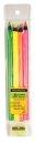 Neon Bible Marker Pencils With Sharpener
