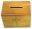 Lockable Offering Box (Natural)