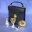 4 Piece Portable Communion Set in Leather Bag