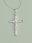 Crucifix Pendant: Silver