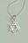 Star of David Pendant: Silver