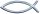 Fish Car Badge Silver