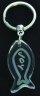 Fish Joy Crystal Key Ring