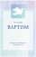 Baptism Card Green - Pack of 10