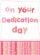 On your Dedication day Card - Single