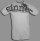 T Shirt Silver Sinner Saved Large
