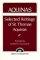 Selected Writings of St Thomas Aquinas