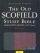 KJV Old Scofield� Study Bible: Black & Burgundy, Basketweave Bonded Leather, Large Print