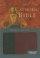 RSV Catholic Readers Bible: Black / Burgundy Tu Tone, Bonded leather