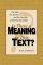 Is There a Meaning in This Text? - The Bible, the Reader, and the Morality of Literary Knowledge