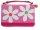Microfibre Daisy Bible Cover: Pink,  Large - with Zipper Pocket