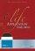 Niv Life Application Study Bible : Bonded Leather, Navy - New International Version