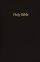 KJV Pew Bible: Black, Hardback, Large Print