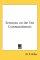 Sermons on the Ten Commandments
