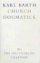 Church Dogmatics The Doctrine of Creation