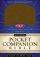 NKJV Pocket Companion Bible: Brown, Leathersoft