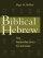 Biblical Hebrew: An Introductory Grammar - An Introductory Grammar