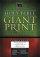 KJV Giant Print Bible: Black, Leatherflex,  - Giant Print Centre Column Reference
