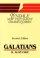 Galatians : Tyndale New Testament Commentaries