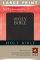 NLT Personal Size Large Print Bible: Black, Imitation Leather