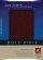 NLT Slimline Center Column Reference Bible: Burgundy, Bonded Leather