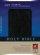NLT Slimline Center Column Reference Bible: Black, Bonded Leather, Thumb Index