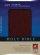 NLT Slimline Center Column Reference Bible: Burgundy, Bonded Leather, Thumb Index