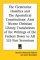 Clementine Homilies And The Apostolical Constitutions
