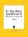 The Bible Mystery And Meaning Of The Teaching Of Jesus