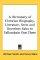 DICTIONARY OF CHRISTIAN BIOGRAPHY #3 HB