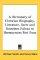 DICTIONARY OF CHRISTIAN BIOGRAPHY #4 HB