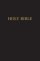KJV Large Print Pew Bible: Black Hardback